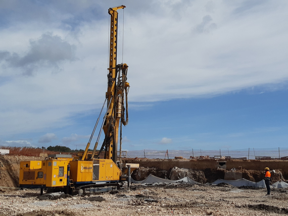 Vibrosubstuição colunas de brita Portugal